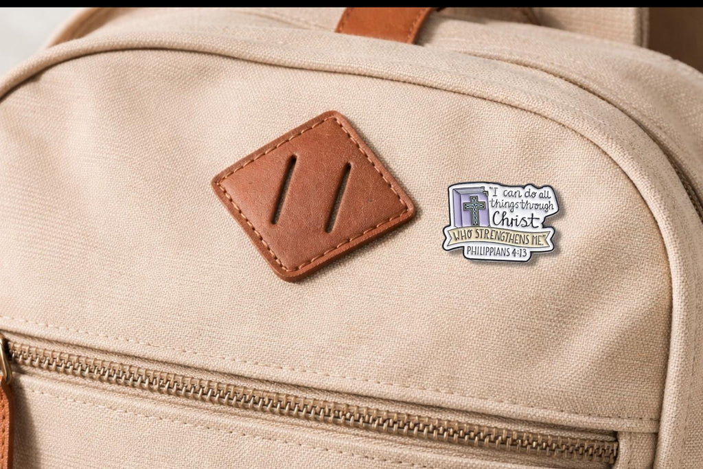 Jesus Loves Me Enamel Pins Christian Cross Brooches Lapel Badges Faith Jewelry Accessories