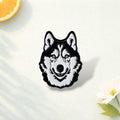 Siberian Husky Enamel Pin Cute Guard Dog Cartoon Animal Brooch Lapel Badge Jewelry Gifts
