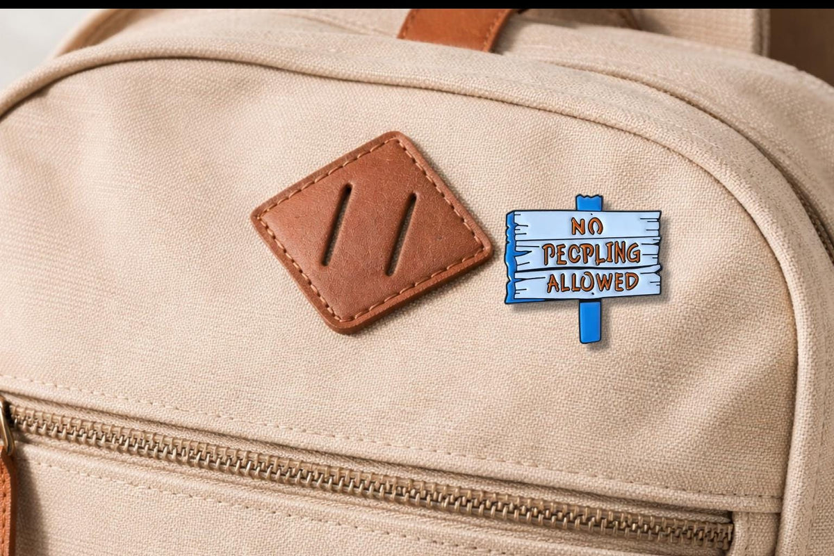 Sorry My Social Anxiety Says No Enamel Pins Social Introvert Quote Brooch Lapel Badge Jewelry Gift