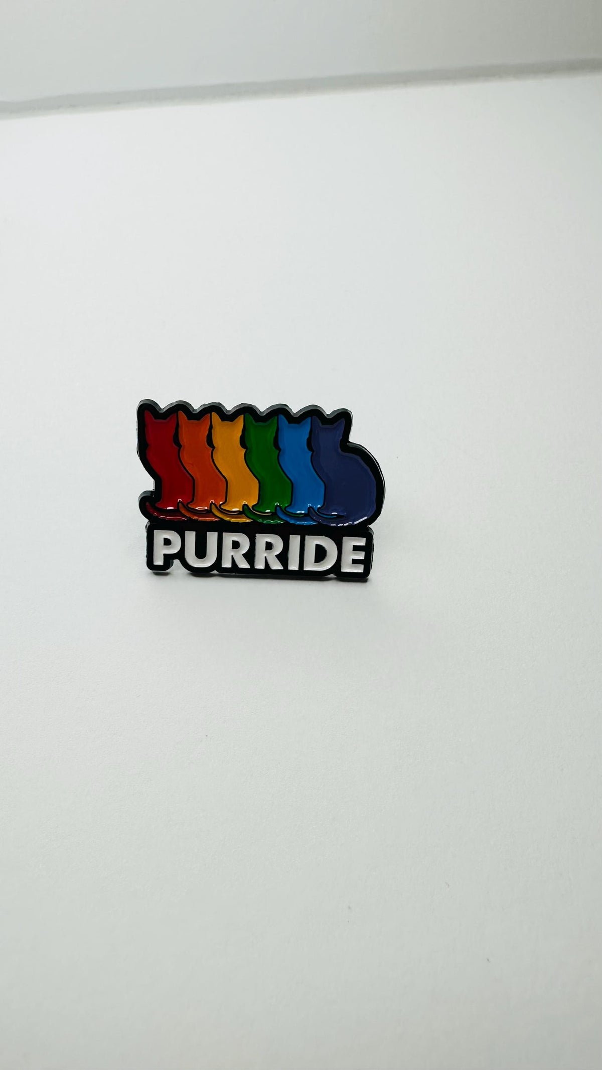 Too Queer to Be Silent Enamel Pin LGBTQ Pride Quote Brooch Rainbow Lapel Badge Jewelry Gifts for Gay Lesbian Friends