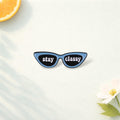 You Are Worthy Enamel Pins Flower Heart Glasses Custom Lapel Badge Shirt Collar Brooches Clothes Backpack Accessories Jewelry