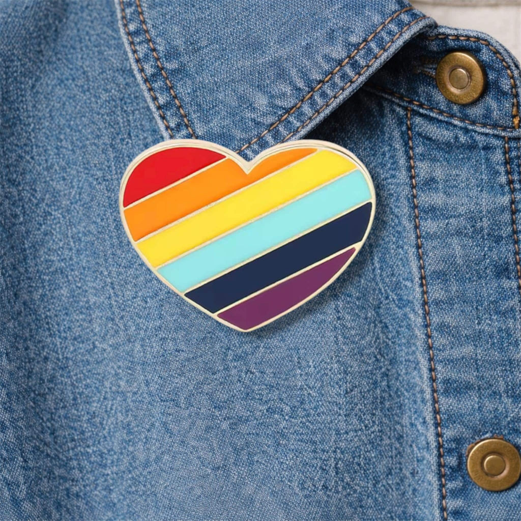 Rainbow Cat Enamel Pin – Cute LGBT Pride Cartoon Cat Brooch – Colorful Animal Lapel Badge – Pride Jewelry Gift for Cat Lovers