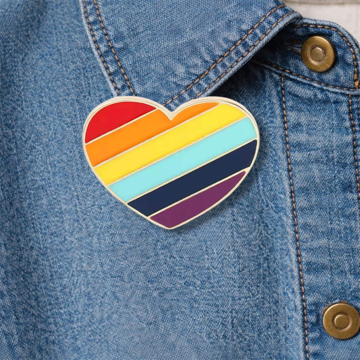 Rainbow Cat Enamel Pin – Cute LGBT Pride Cartoon Cat Brooch – Colorful Animal Lapel Badge – Pride Jewelry Gift for Cat Lovers