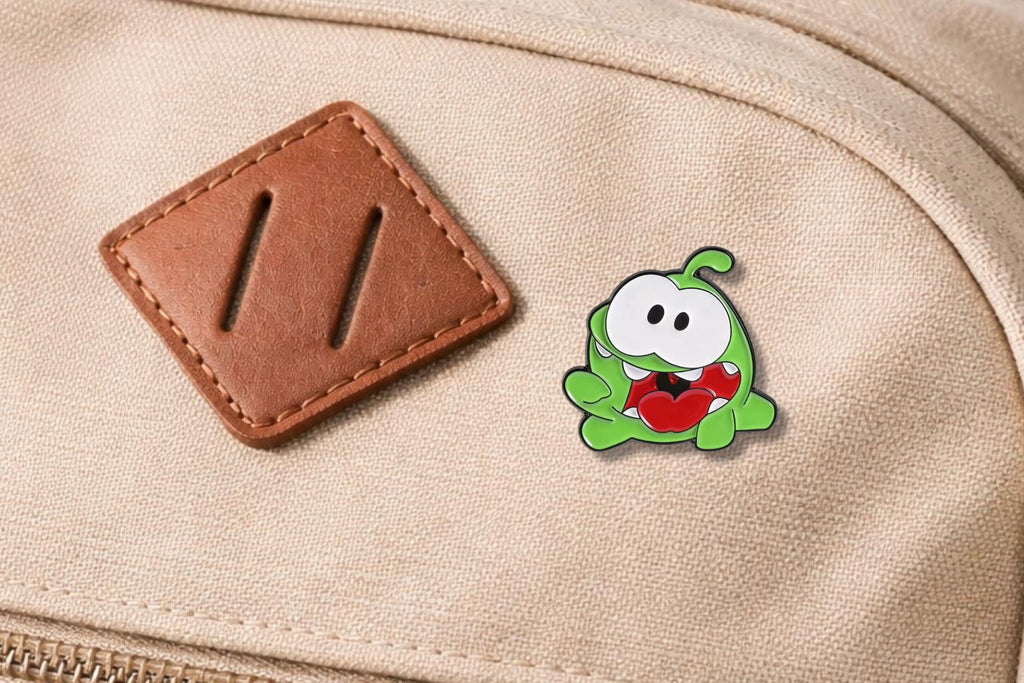 Cute Green Monster Enamel Pin – Funny Crying Sunglasses Cartoon Brooch – Kawaii Sad Face Lapel Badge – Quirky Monster Jewelry Gift