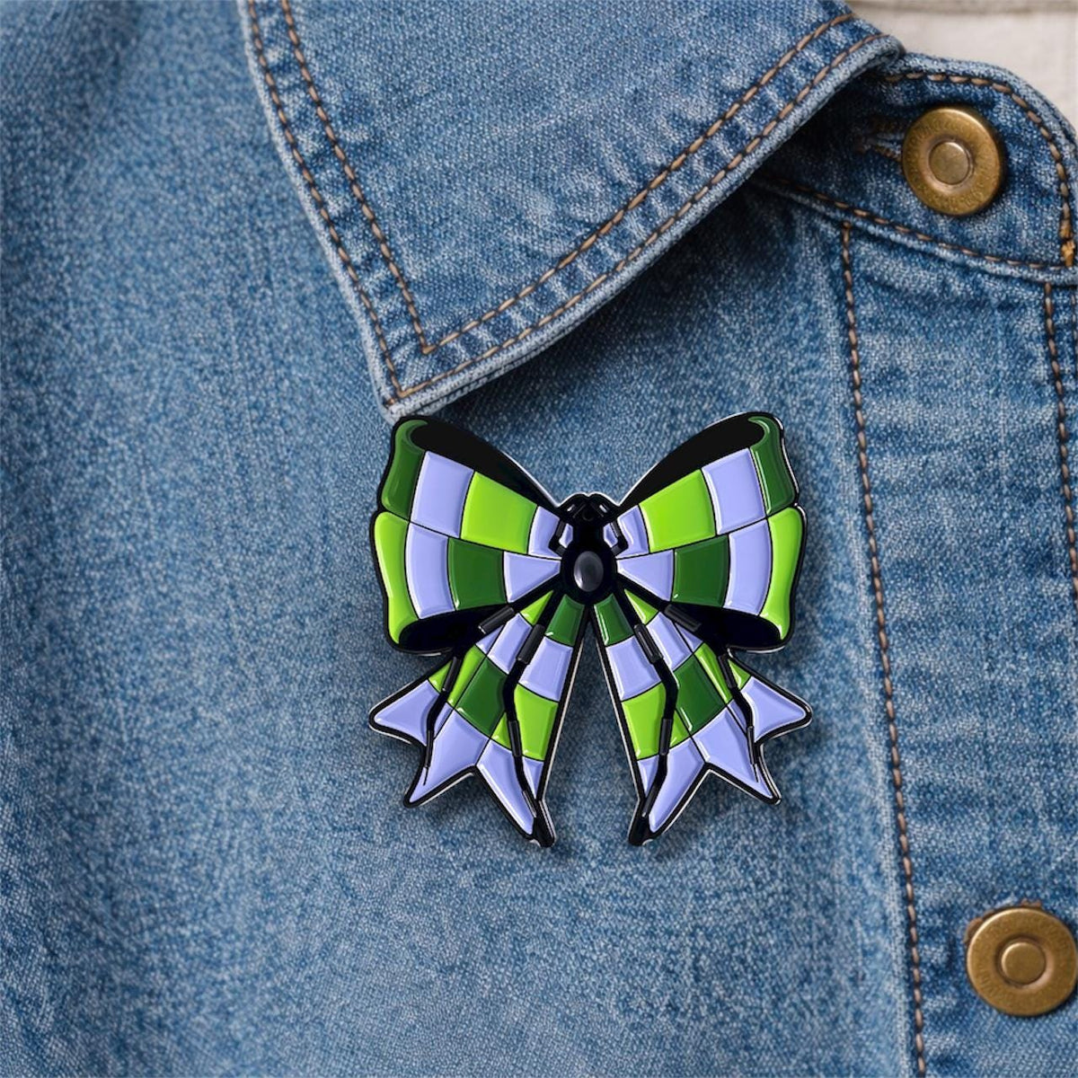 Punk Skull Bat Bowknot Enamel Pins Terrifying Skeleton Spider Brooch Lapel Badge Halloween Jewelry Gift