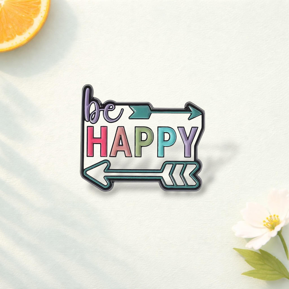 Colorful Arrow Enamel Pin Cartoon Style Brooch Lapel Badge Backpack Jewelry Gift for Kids and Friends Cute Aesthetic Pin