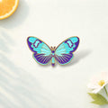 Colorful Butterfly Moth Enamel Pin Cartoon Insect Lepidoptera Brooch Specimen Lapel Badge Jewelry Gift for Friends
