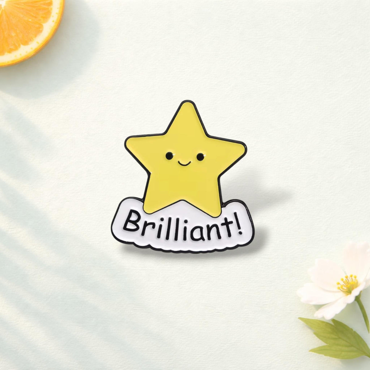 Cute Animals Plants Enamel Pins Custom Well Done Good Job Brooches Lapel Badges Cartoon Cat Bee Jewelry Gift for Kids Friends