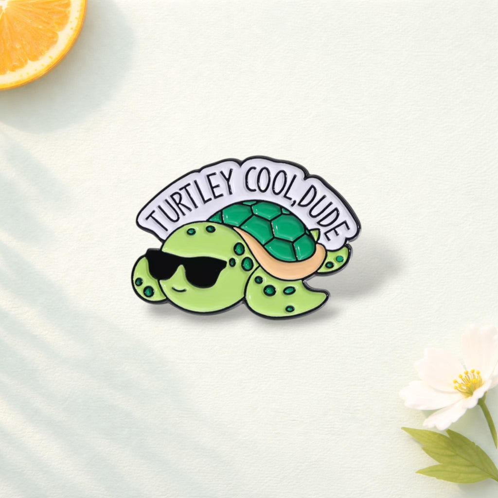 Cute Animals Enamel Pins Custom BE KIND TO otters Brooches Lapel Badges toad otters dog turtle Jewelry Gift for Kids Friends
