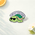 Cute Animals Enamel Pins Custom BE KIND TO otters Brooches Lapel Badges toad otters dog turtle Jewelry Gift for Kids Friends