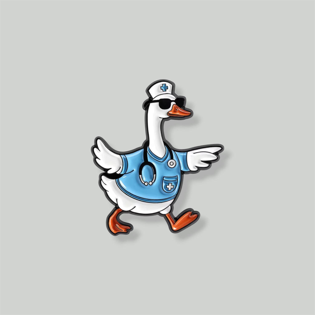 Medical Enamel Pin Nurse Doctor RN Brooch Healthcare Worker Gift Medical Student Badge Cute Hospital Jewelry Accessories