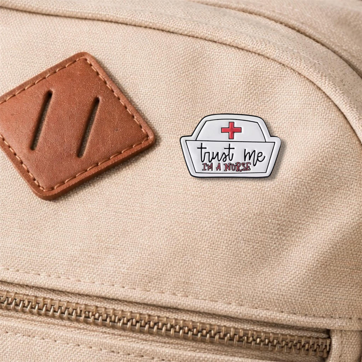 Trust Me I Am a Doctor Enamel Pin – Funny Medical Nurse Hat Brooch – Healthcare Lapel Badge – Doctor Student & Nurse Gift Jewelry