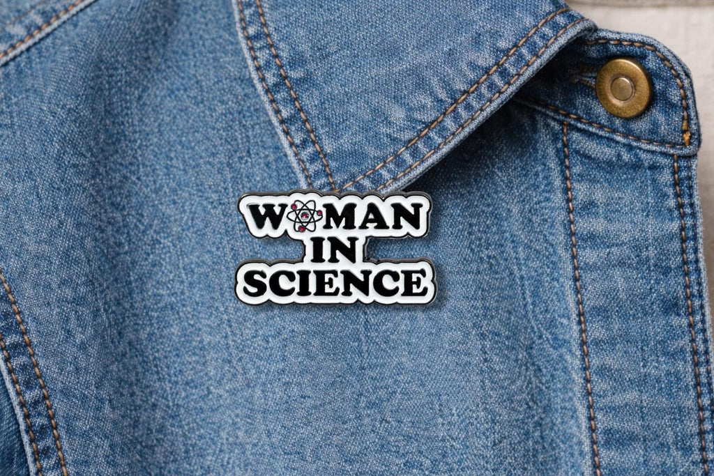 Scientific Microscopic Observation Enamel Pin – Molecular Gene Medical Brooch – STEM Doctor Science Lapel Badge – Lab & Biology Jewelry Gift