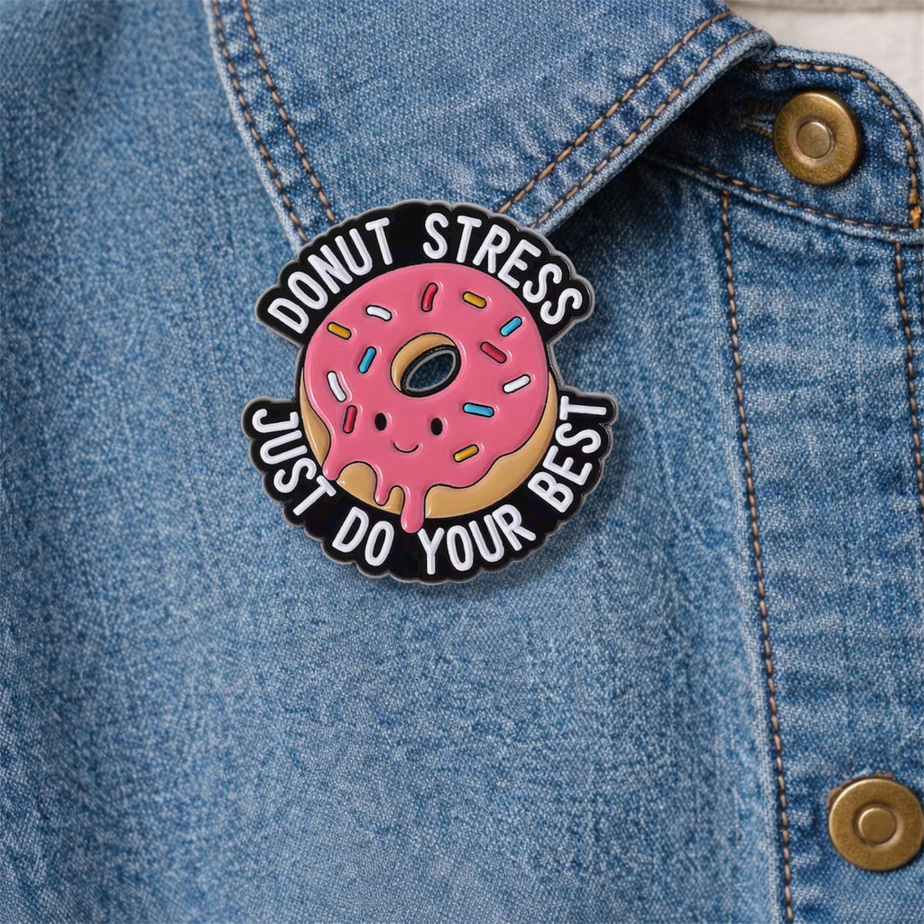 You Are Enough Enamel Pin Motivational Quote Brooch Positive Energy Lapel Badge Jewelry Gift