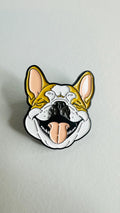 French Bulldog Enamel Pin Cute Guard Dog Cartoon Animal Brooch Lapel Badge Jewelry Gifts