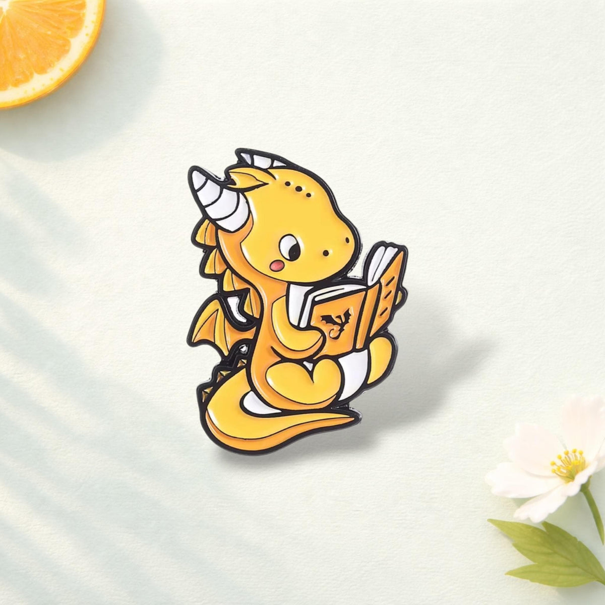 Fourth Wing Enamel Pin Set Creative Reading Badge Dragon Book Lover Gift Fantasy Reader Lapel Pin Elegant Accessory Decoration
