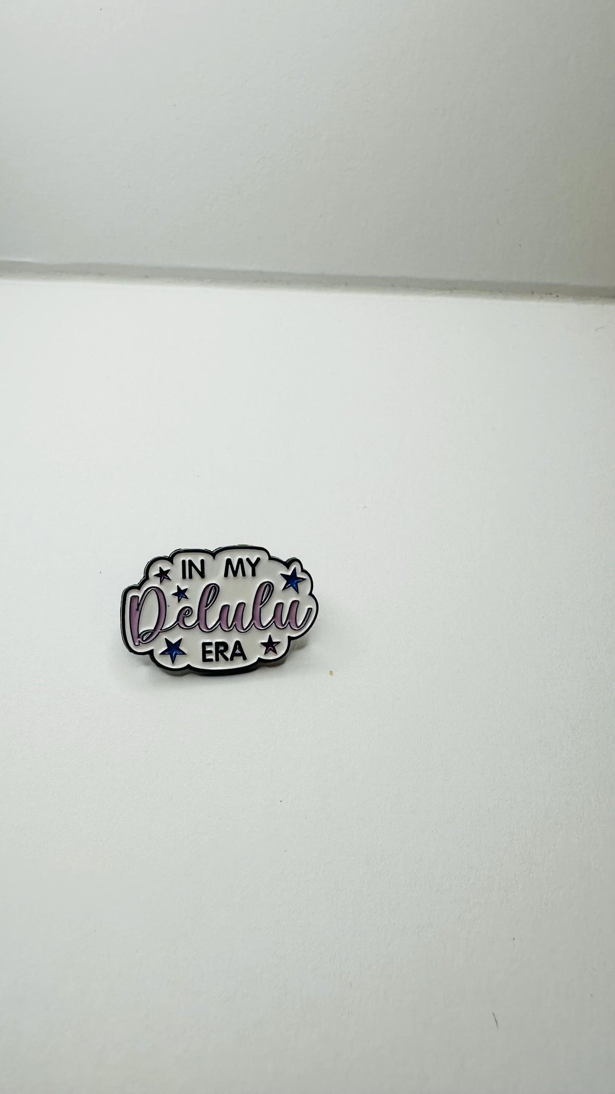 May Your Delulu Come Trululu Enamel Pin Funny Quote Brooch Delulu Era Lapel Badge Jewelry Gift for Friends