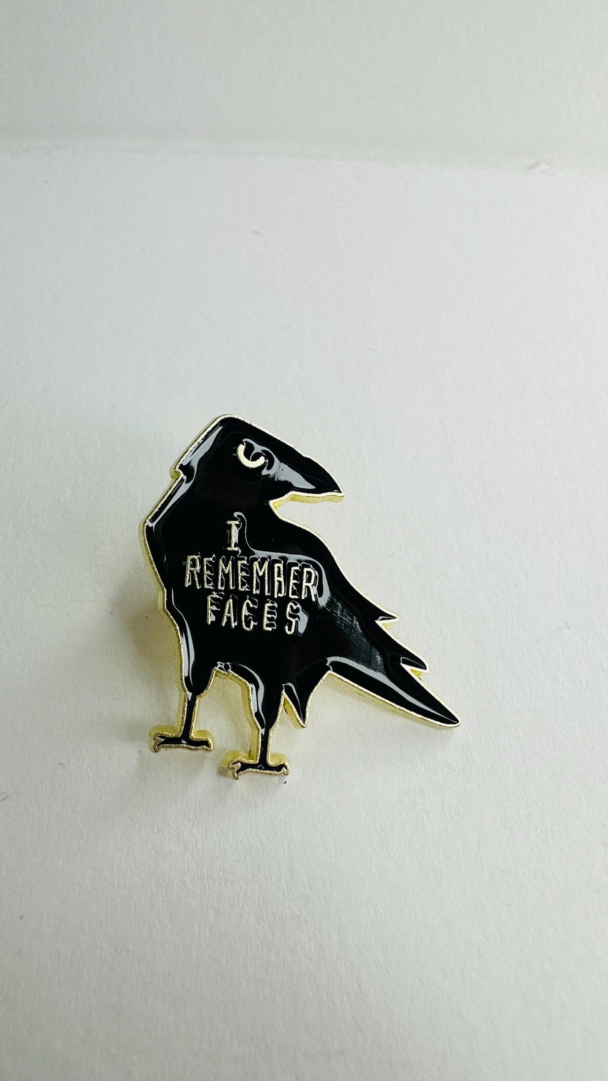 Punk Crow Enamel Pin Gothic Raven Skull Brooch Dark Starry Badge Custom Lapel Pin Bag Clothes Accessory Jewelry Gift Friends