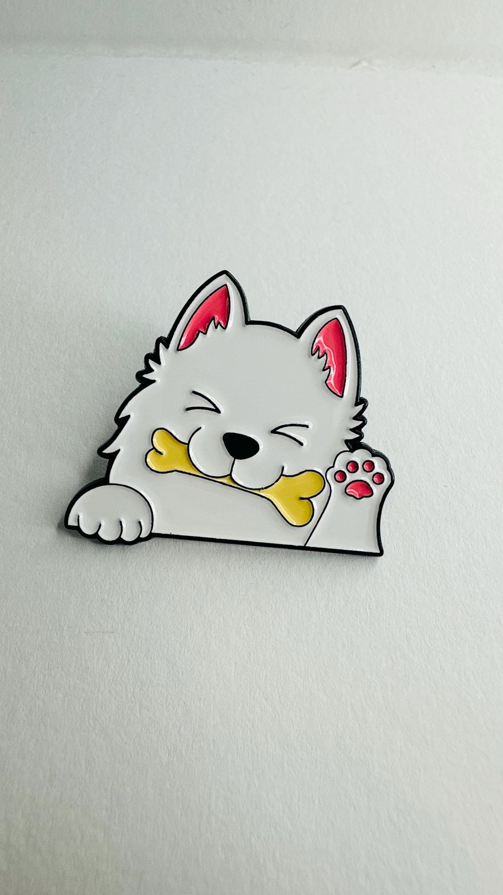 Cute Dog Enamel Pin Cartoon Border Collie Husky Golden Retriever Brooch Animal Lover Gift Pet Badge Lapel Pin Jewelry