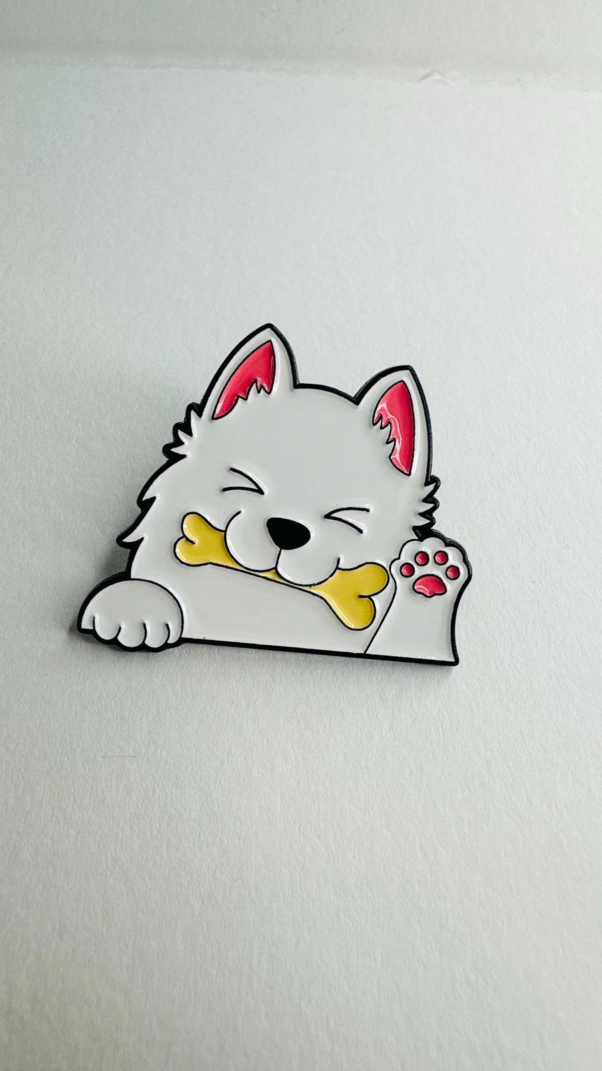 Cute Dog Enamel Pin Cartoon Border Collie Husky Golden Retriever Brooch Animal Lover Gift Pet Badge Lapel Pin Jewelry