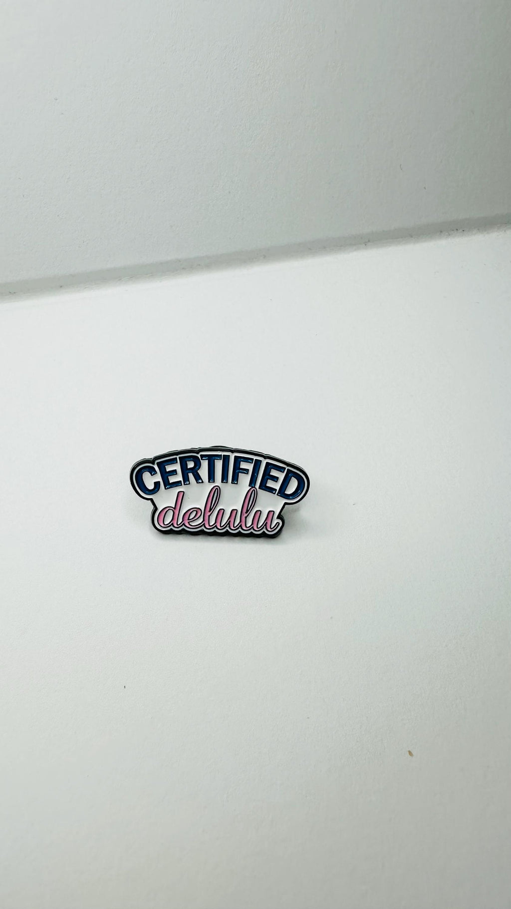 May Your Delulu Come Trululu Enamel Pin Funny Quote Brooch Delulu Era Lapel Badge Jewelry Gift for Friends