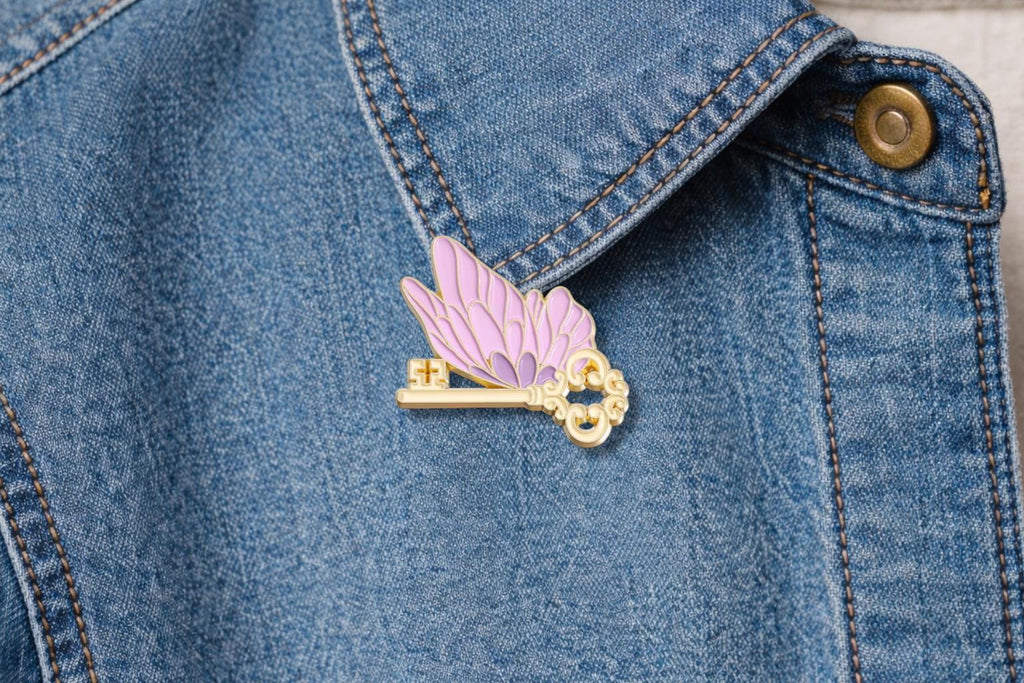 Magic Broom Enamel Pins Funny Brooches Lapel Badges Custom Metal Pins Jewelry Gift for Kids Friends