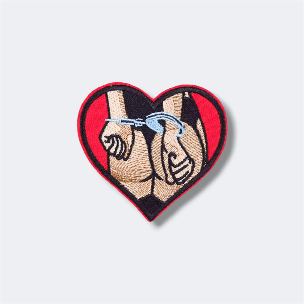 Horror Character Embroidered Patch – Custom Iron-On Gothic Badge for Jackets, Hats & Clothing – Spooky Halloween Style Patch