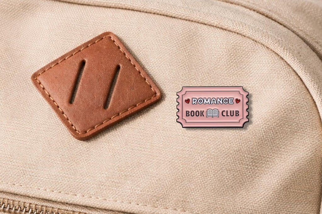 Stamp Bookmark Ticket Enamel Pin Cartoon Book Club Collection Brooch Backpack Collar Badge Lapel Jewelry Gift for Friend