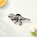 Tyrannosaurus Rex Enamel Pin Dinosaur Brooch T Rex Lapel Pin Dino Jewelry Backpack Hat Denim Clothing Gift for Dinosaur Lovers