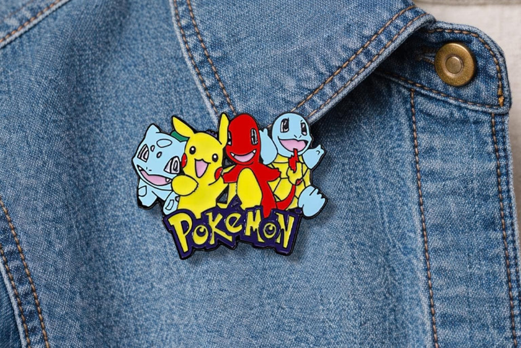 Zinc Alloy Epoxy Anime Enamel Pin – Vibrant Durable Collectible Cartoon Lapel Badge – Kawaii Anime Jewelry Gift for Fans & Collectors