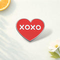 XOXO Music Single Love Enamel Brooch Fashion Clothing Accessories Gift