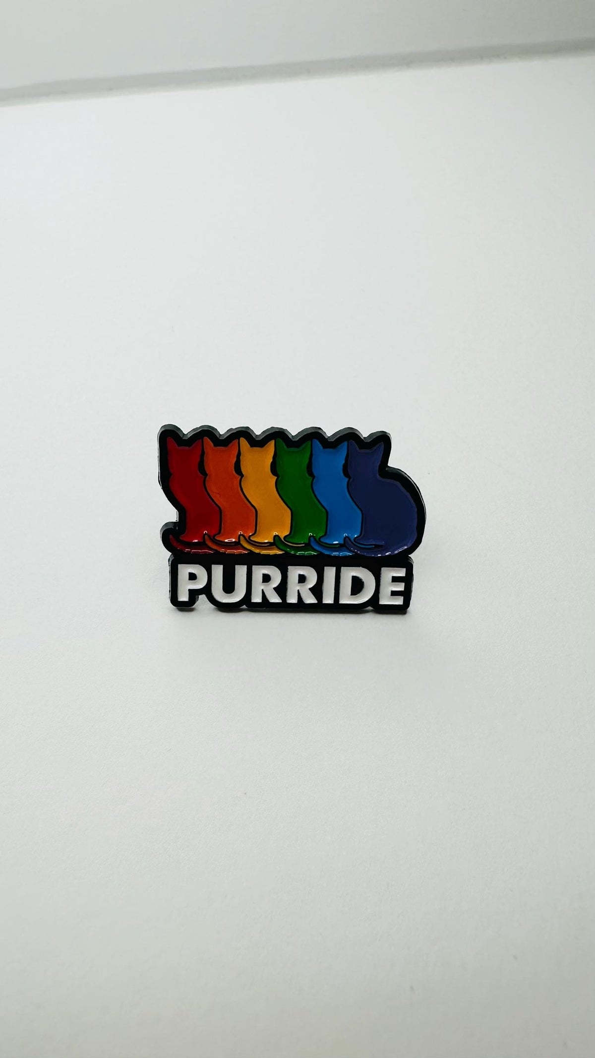 Too Queer to Be Silent Enamel Pin LGBTQ Pride Quote Brooch Rainbow Lapel Badge Jewelry Gifts for Gay Lesbian Friends