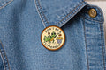 Do Not Be a Litterbug Locust Enamel Pins Keep Nature Wild Eco Theme Lapel Brooch