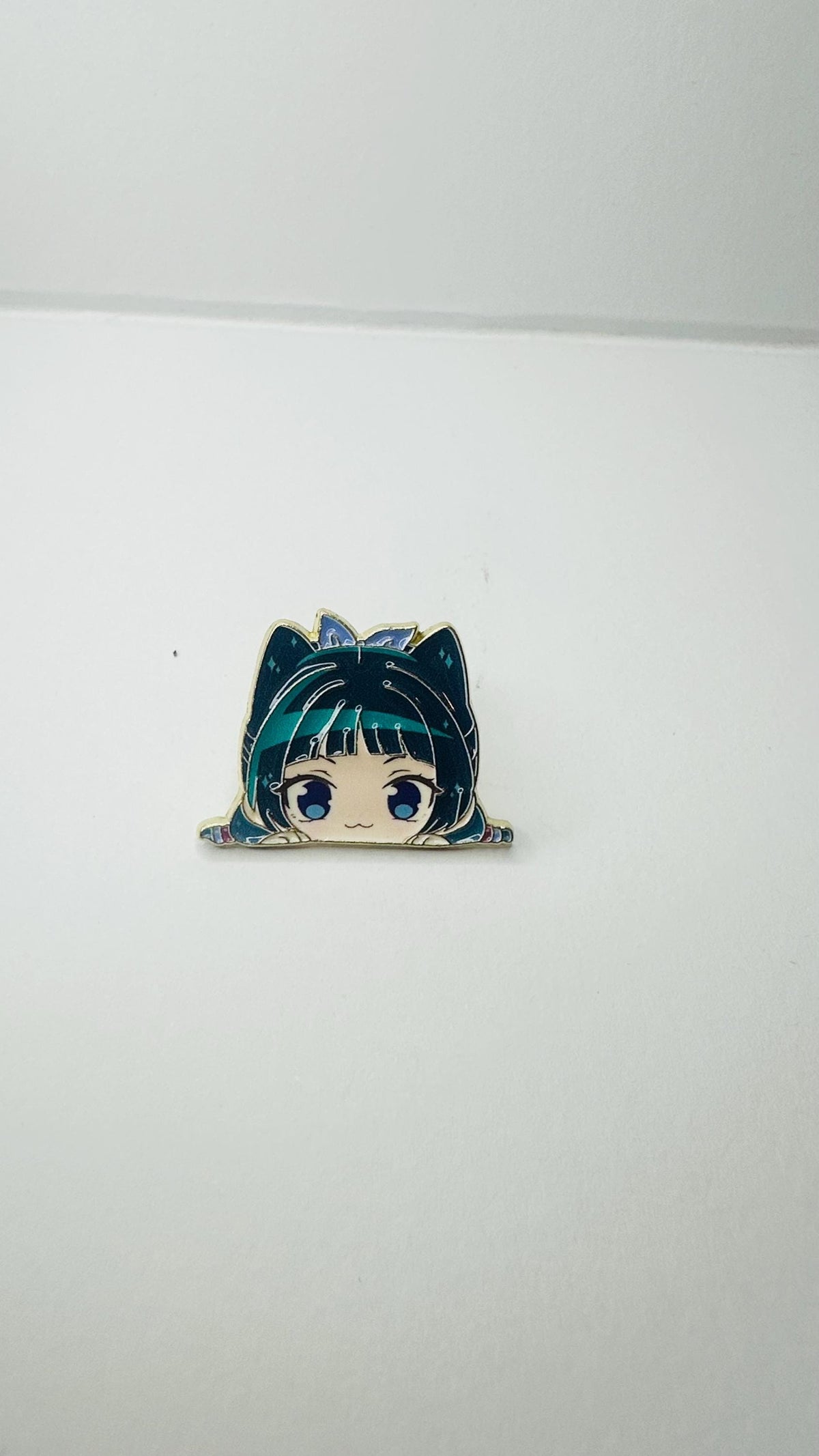 Cartoon Anime Manga Character Enamel Pins Cosplay Anime Girl Cat Figure Lapel Brooch