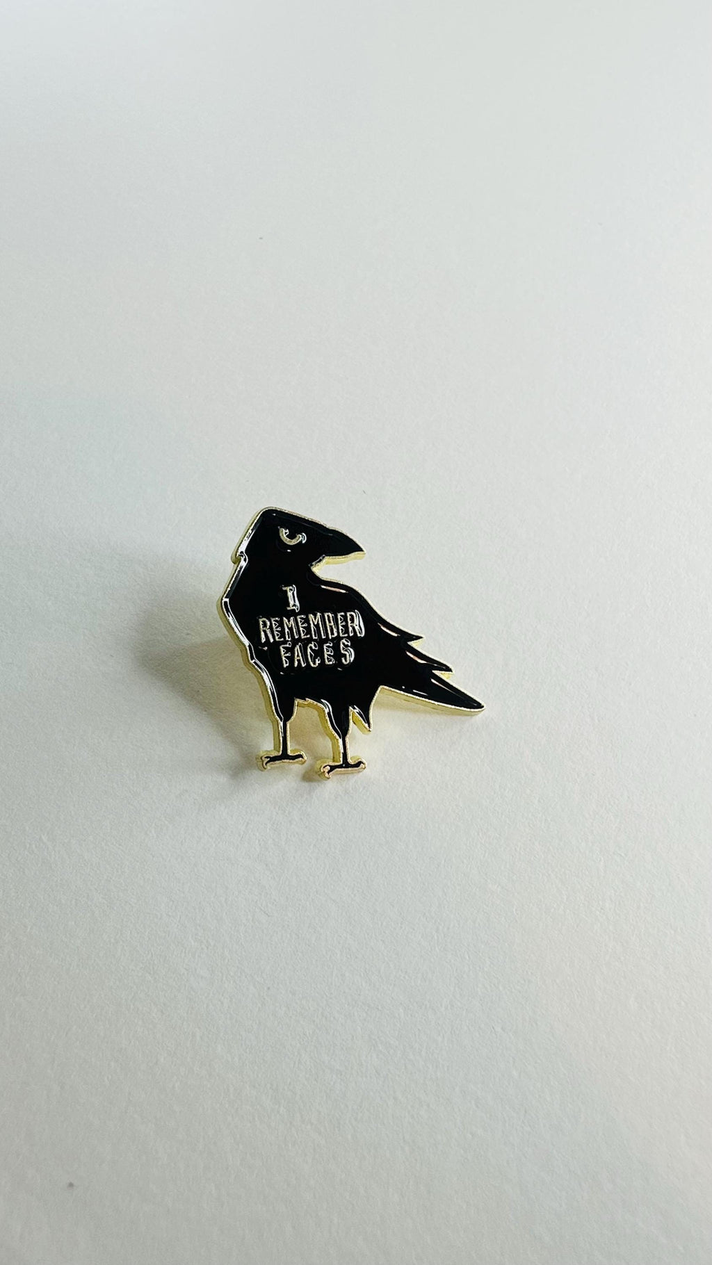 Punk Crow Enamel Pin Gothic Raven Skull Brooch Dark Starry Badge Custom Lapel Pin Bag Clothes Accessory Jewelry Gift Friends