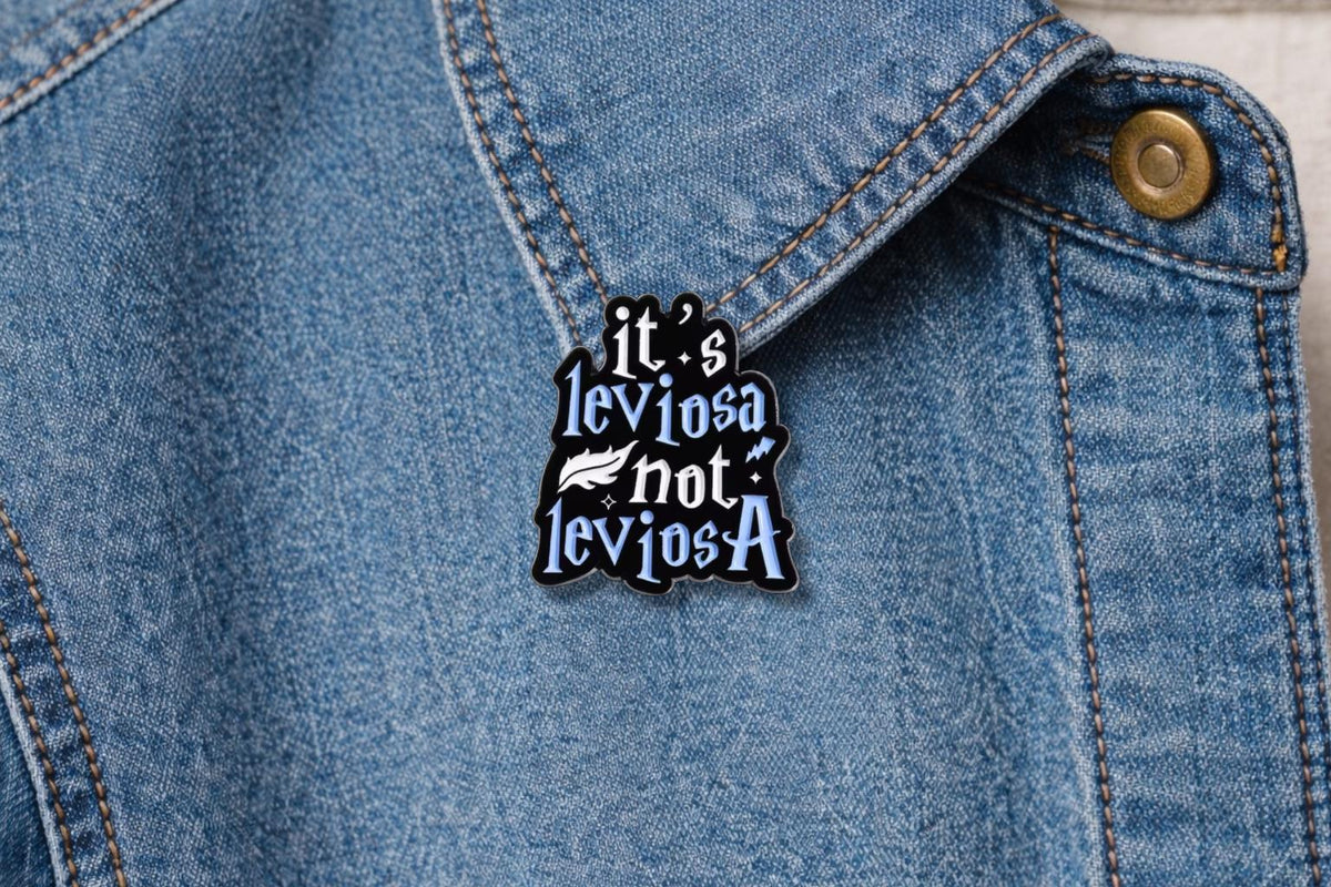 Magic Broom Enamel Pins Funny Brooches Lapel Badges Custom Metal Pins Jewelry Gift for Kids Friends