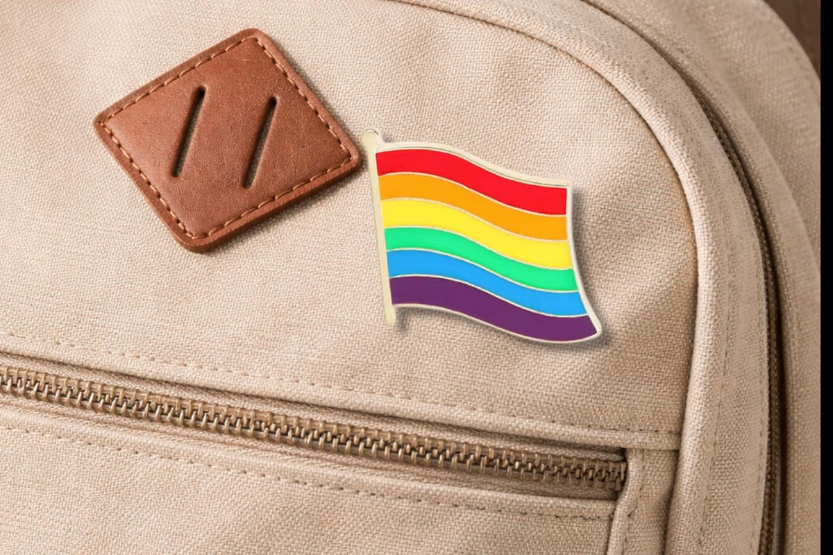Rainbow Cat Enamel Pin – Cute LGBT Pride Cartoon Cat Brooch – Colorful Animal Lapel Badge – Pride Jewelry Gift for Cat Lovers