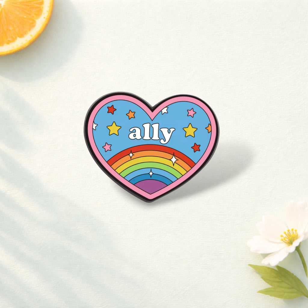 Colorful Rainbow Stay Proud Enamel Pin Be Kind to All Kinds Brooch Inspirational Lapel Badge Jewelry Gift for Friends