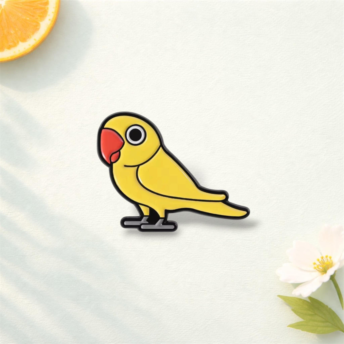 Cartoon Animal Parrot Enamel Pins Macaw Cockatoo Cockatiel Bird Brooch Lapel Backpack Badge Jewelry Gift
