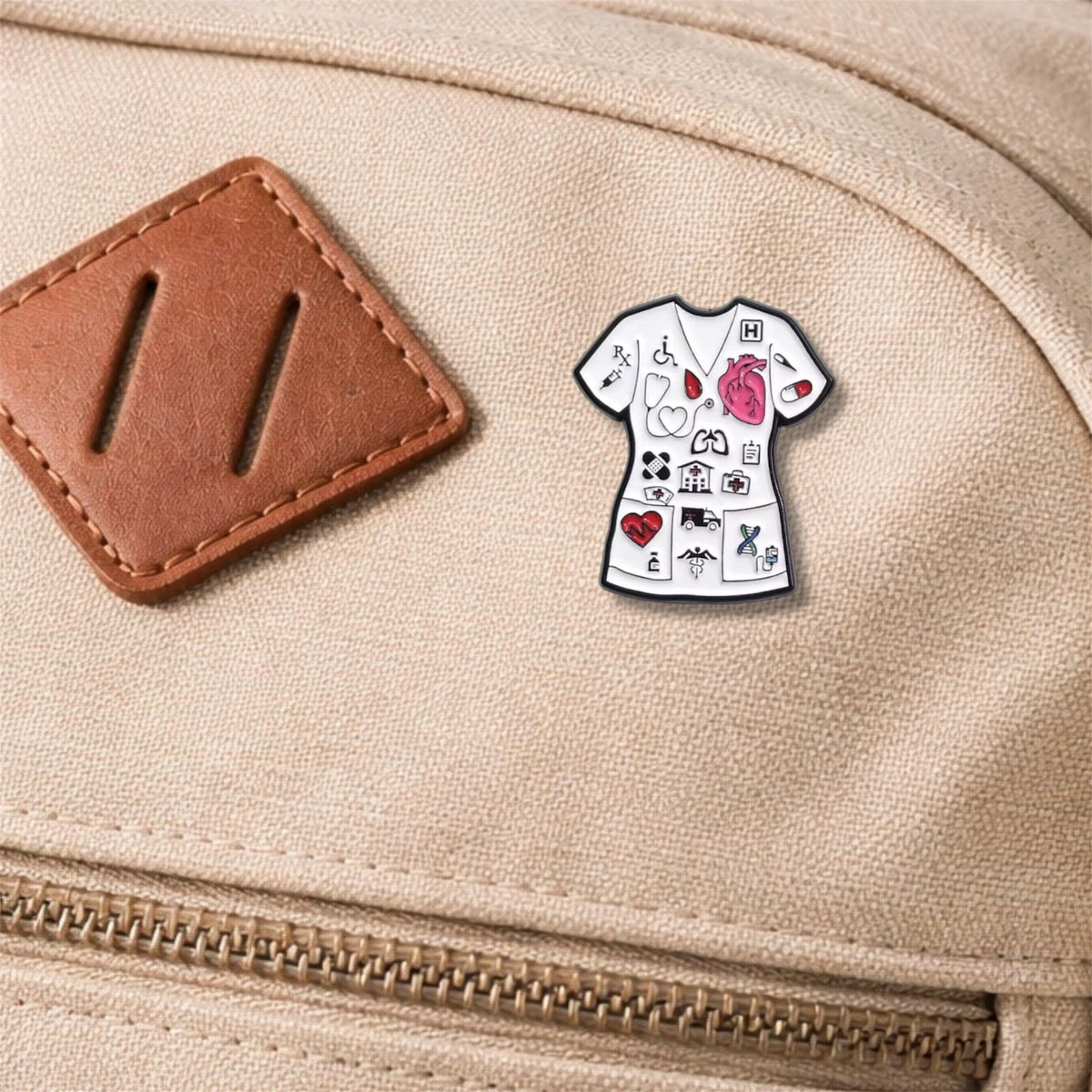 Medical Enamel Brooch Set – Nurse & Doctor Cartoon Medical Tools Pins – Heart, Ambulance  Scalpel Lapel Badges – Healthcare Jewelry Gift