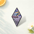 Fantasy Adventure Enamel Pin Magic Movie Brooch Car Castle Moonlight Night Badge Custom Design Wizard Gift Lapel Pin Jewelry