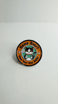 Cute Tiger Cat Enamel Pin – Round Funny Animal Brooch – Lapel Badge Fashion Jewelry Gift for Friends