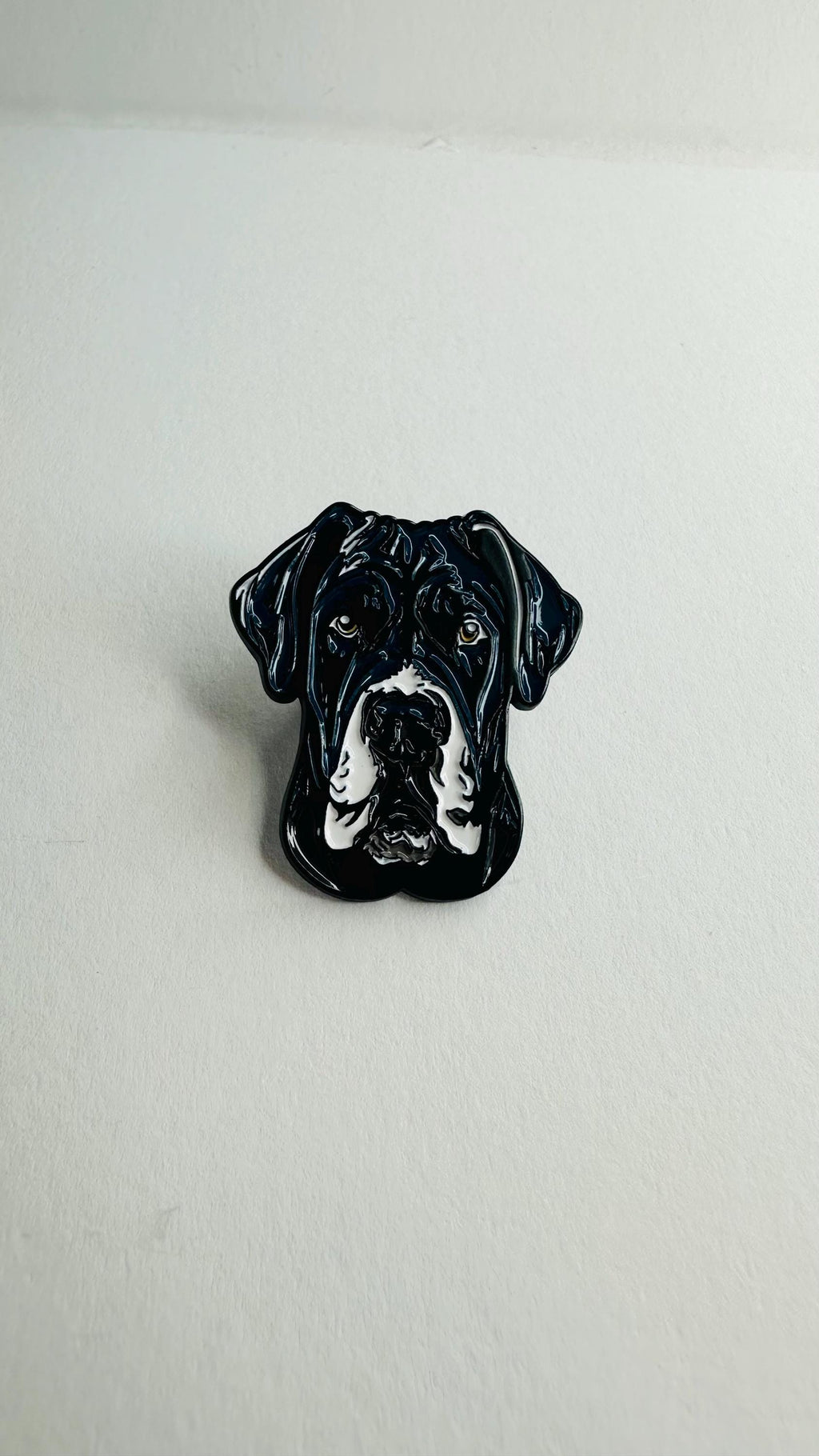 Great Dane Dog Enamel Pin Cute Guard Dog Cartoon Animal Brooch Lapel Badge Jewelry Gifts