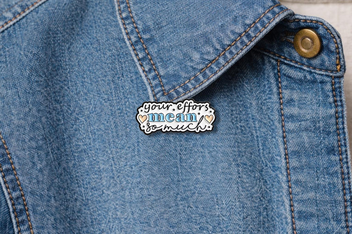Small Steps Are Also Progress Enamel Pin Self Encourage Motivational Quote Make Yourself Proud Brooch Lapel Badge Gift