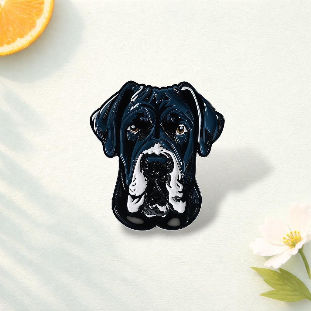Golden Retriever Dog Enamel Pin Cute Cartoon Guard Dog Brooch Animal Lover Gift Lapel Badge Jewelry Accessories