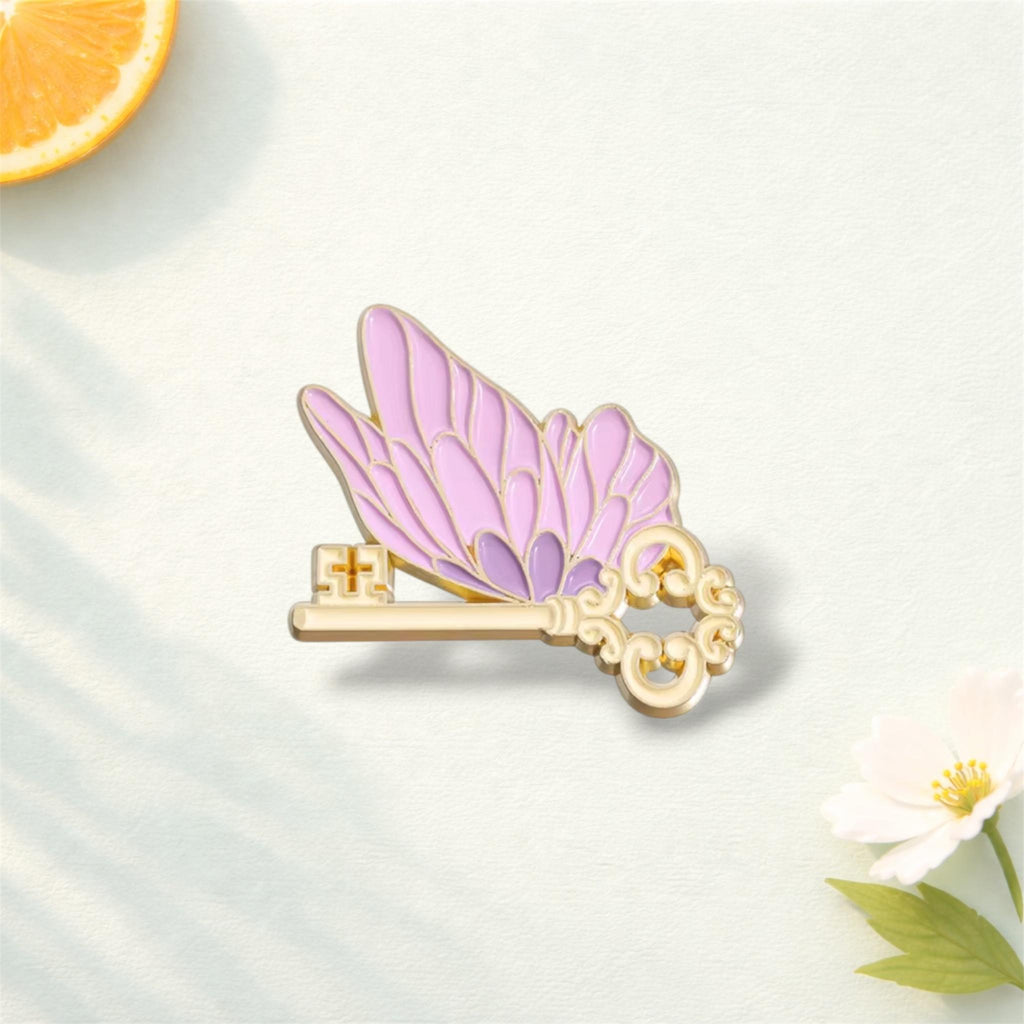 Magic Broom Enamel Pins Funny Brooches Lapel Badges Custom Metal Pins Jewelry Gift for Kids Friends