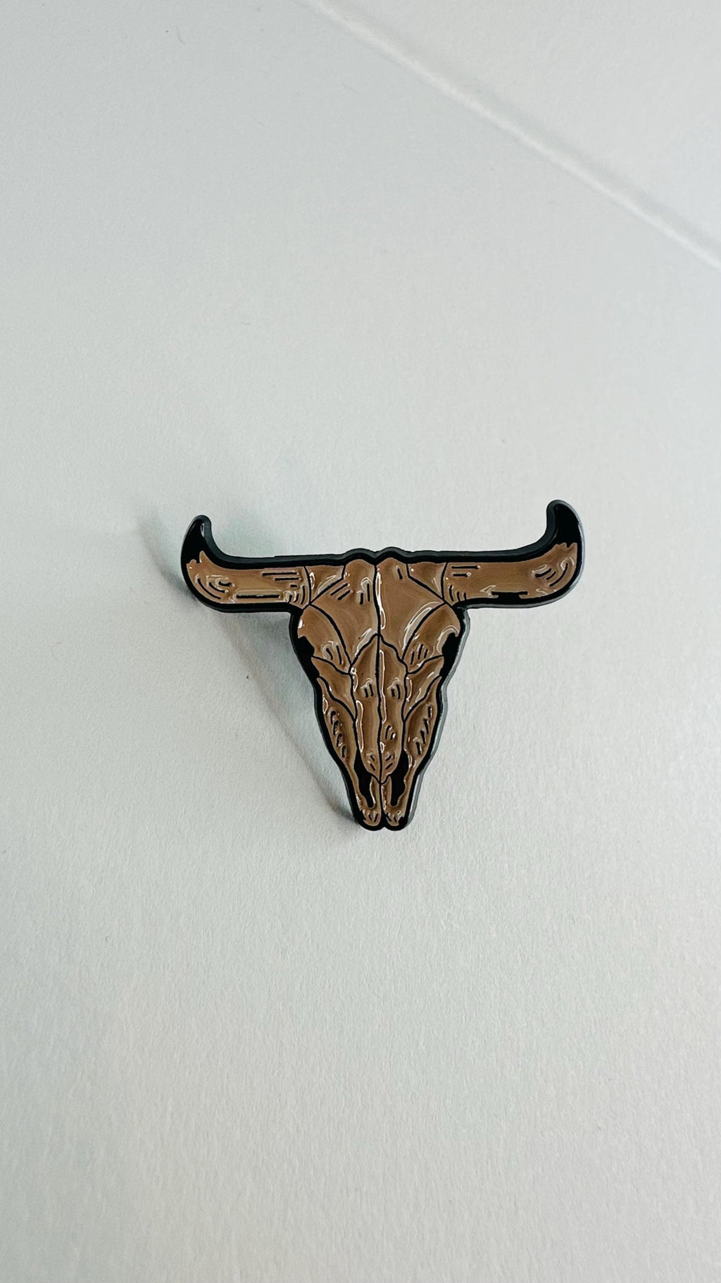 COW GIRL Enamel Pin – “Cool Girl Let Go” Custom Punk Gothic Brooch – Lapel Badge Jewelry Gift for Friends