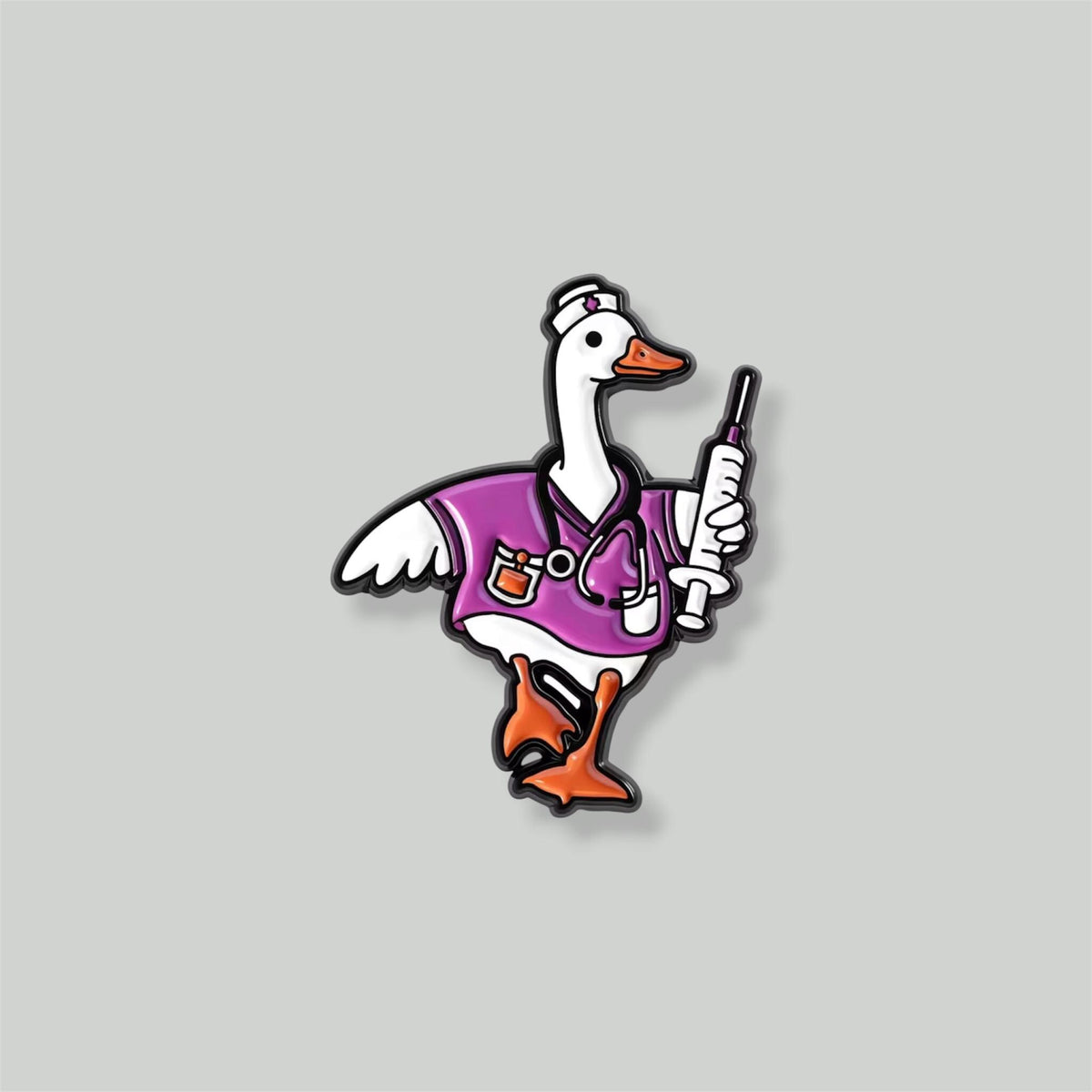 Medical Enamel Pin Nurse Doctor RN Brooch Healthcare Worker Gift Medical Student Badge Cute Hospital Jewelry Accessories