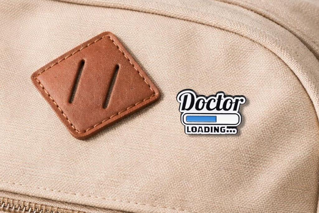Scientific Microscopic Observation Enamel Pin – Molecular Gene Medical Brooch – STEM Doctor Science Lapel Badge – Lab & Biology Jewelry Gift
