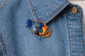 Japanese Anime Enamel Pin Dragon Elf Ball Cartoon Fantasy Gold Plated Brooch Creative Pop Culture Badge Jewelry Gift